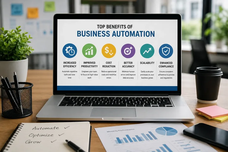 Top Benefits of Business Automation: Save Time, Cut Costs and Scale Faster