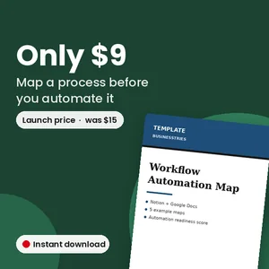 Workflow Automation Map