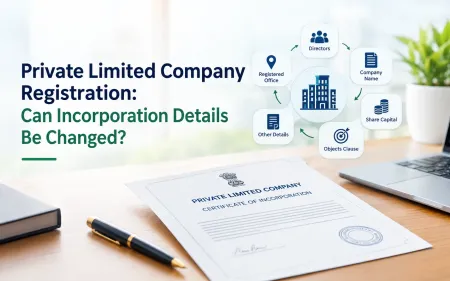 Private Limited Company Registration: Can Incorporation Details Be Changed?